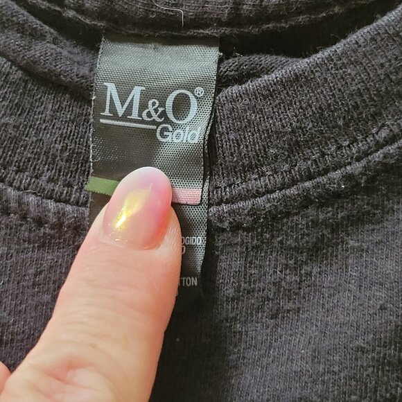 Small Vintage Iron Maiden The Trooper M&O Gold Graphic Concert T Shirt - Picture 5 of 9